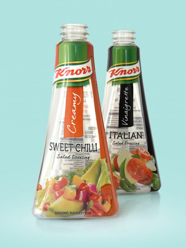 shrink sleeve label knorr-dressings